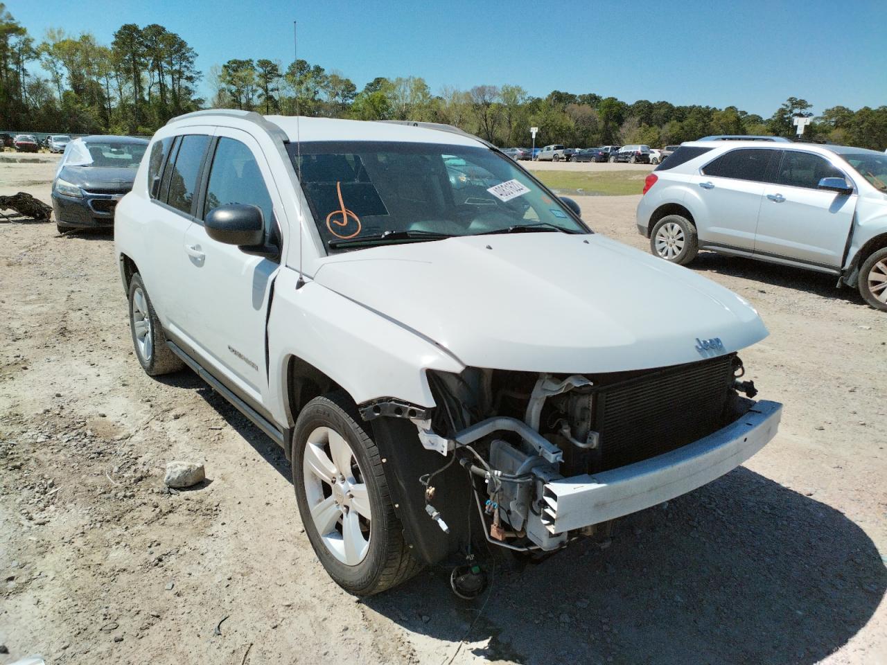 JEEP COMPASS SP 2017 with VIN 1C4NJCBAXHD124033 - Photo from auction