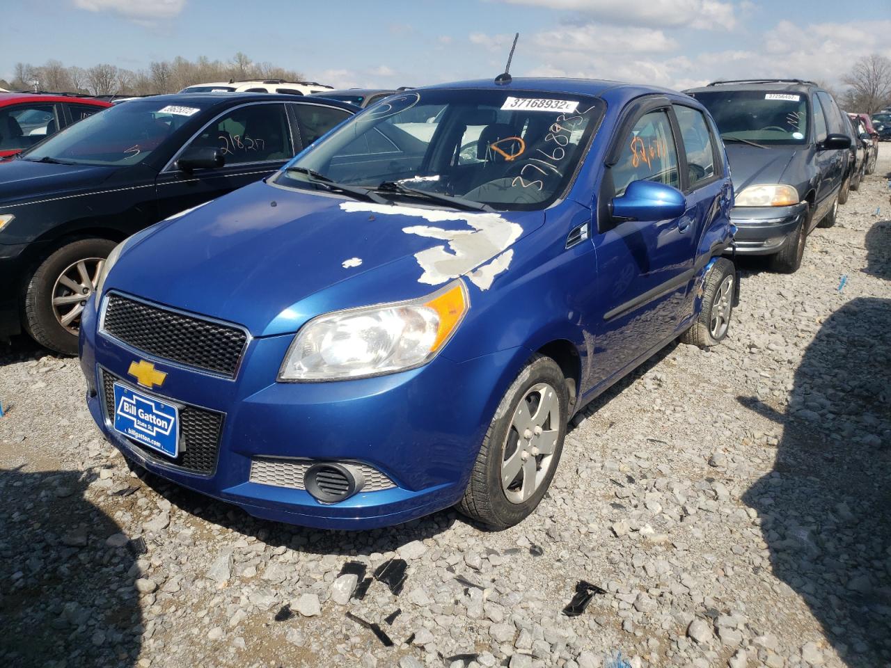 Photo 2 from auction – 2010 CHEVROLET AVEO LS with VIN KL1TD6DE2AB111544