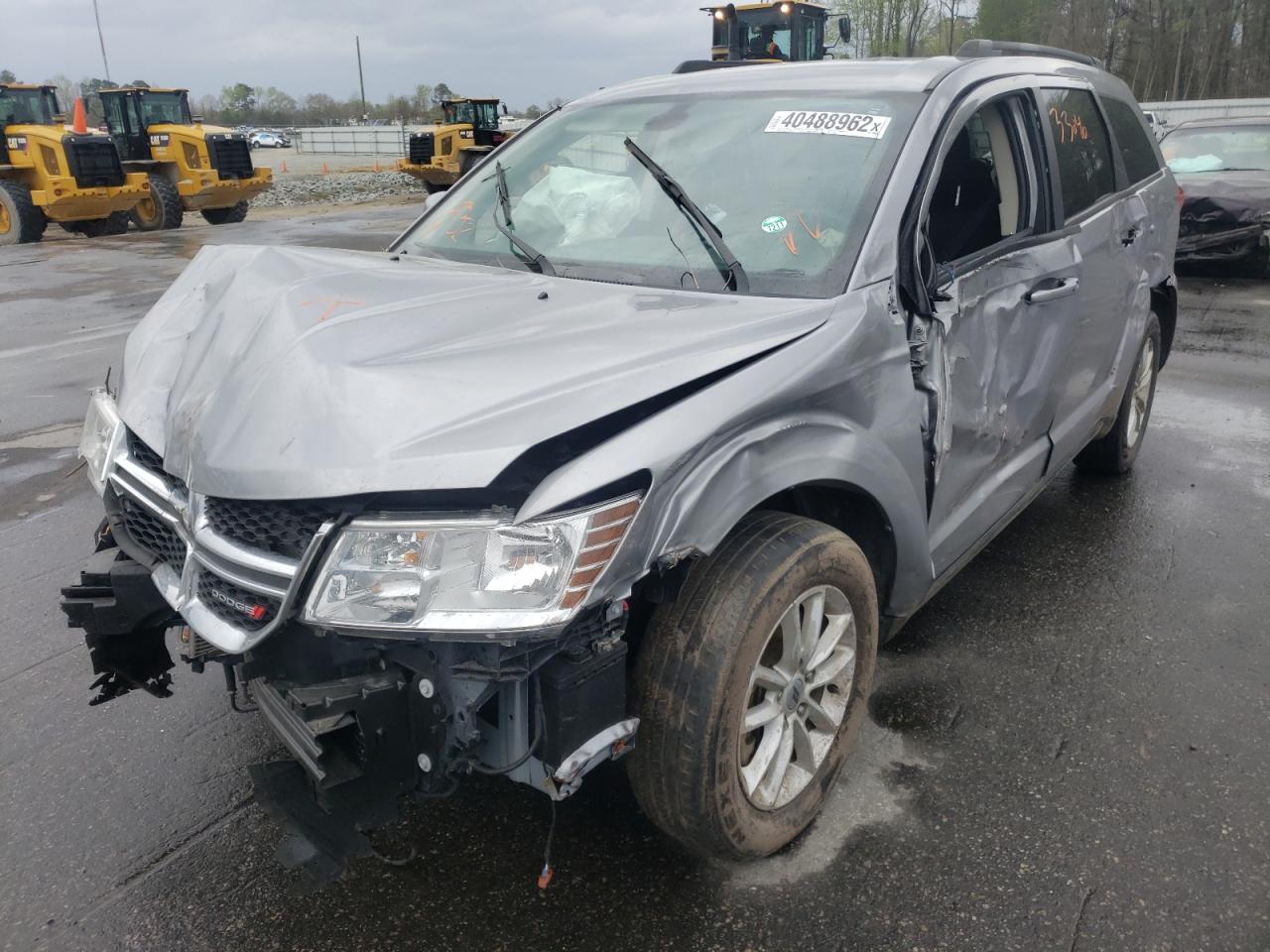 Photo 2 from auction – 2019 DODGE JOURNEY SE with VIN 3C4PDCBB3KT833669