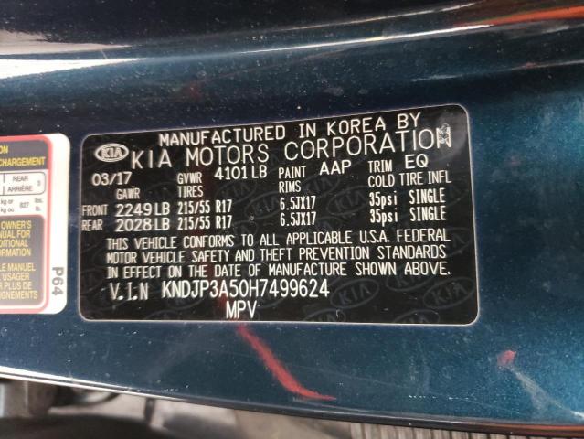 Photo 10 from auction – 2017 KIA SOUL + with VIN KNDJP3A50H7499624