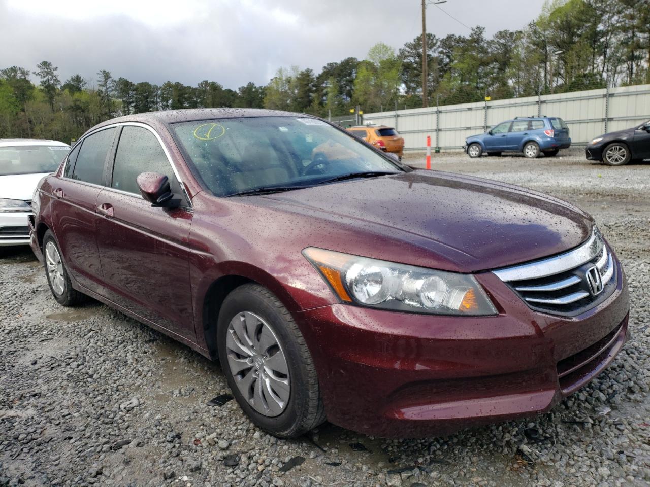 HONDA ACCORD LX 2011 with VIN 1HGCP2F31BA008757 - Photo from auction