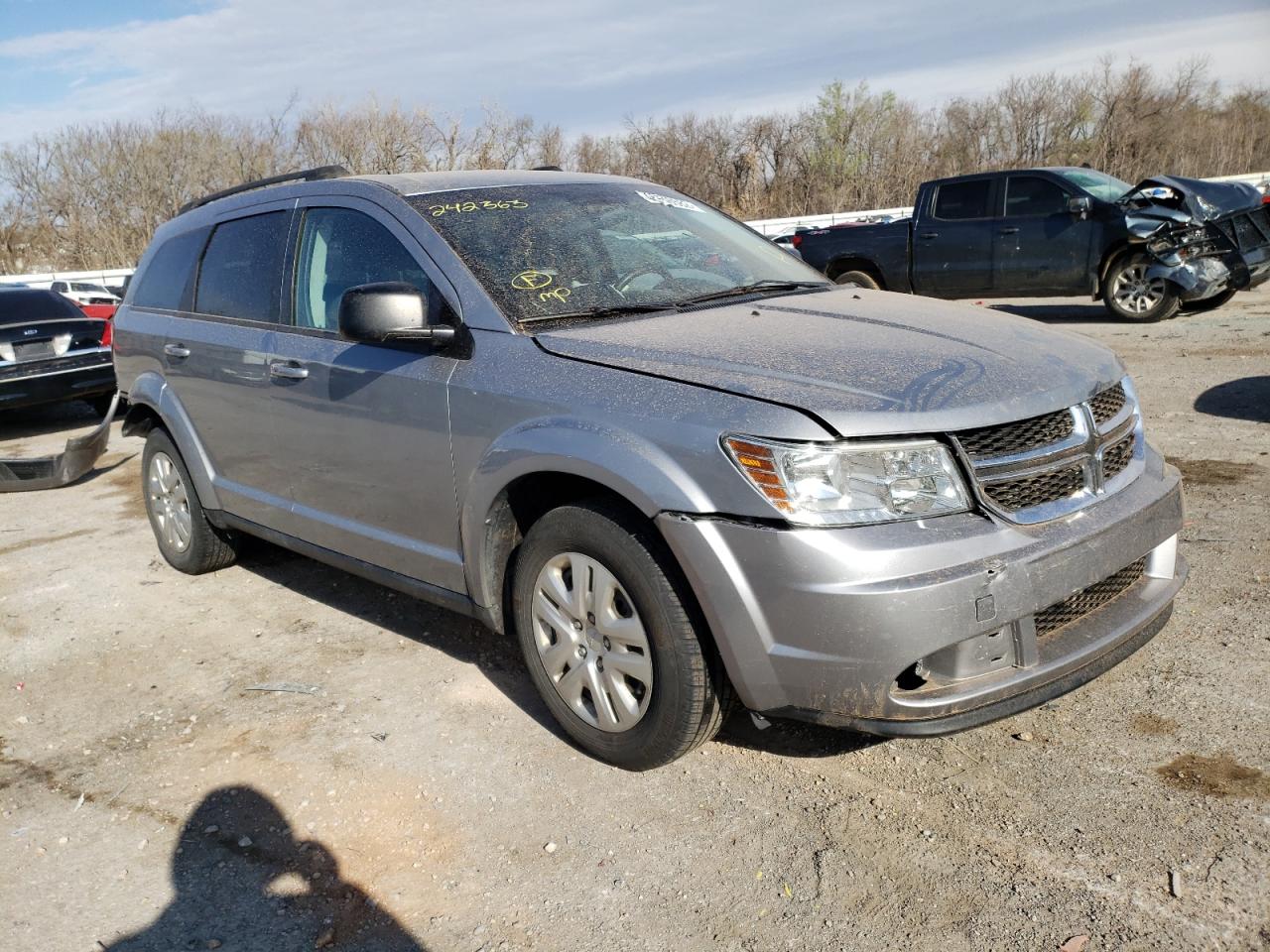 DODGE JOURNEY SE 2018 with VIN 3C4PDCAB4JT242363 - Photo from auction