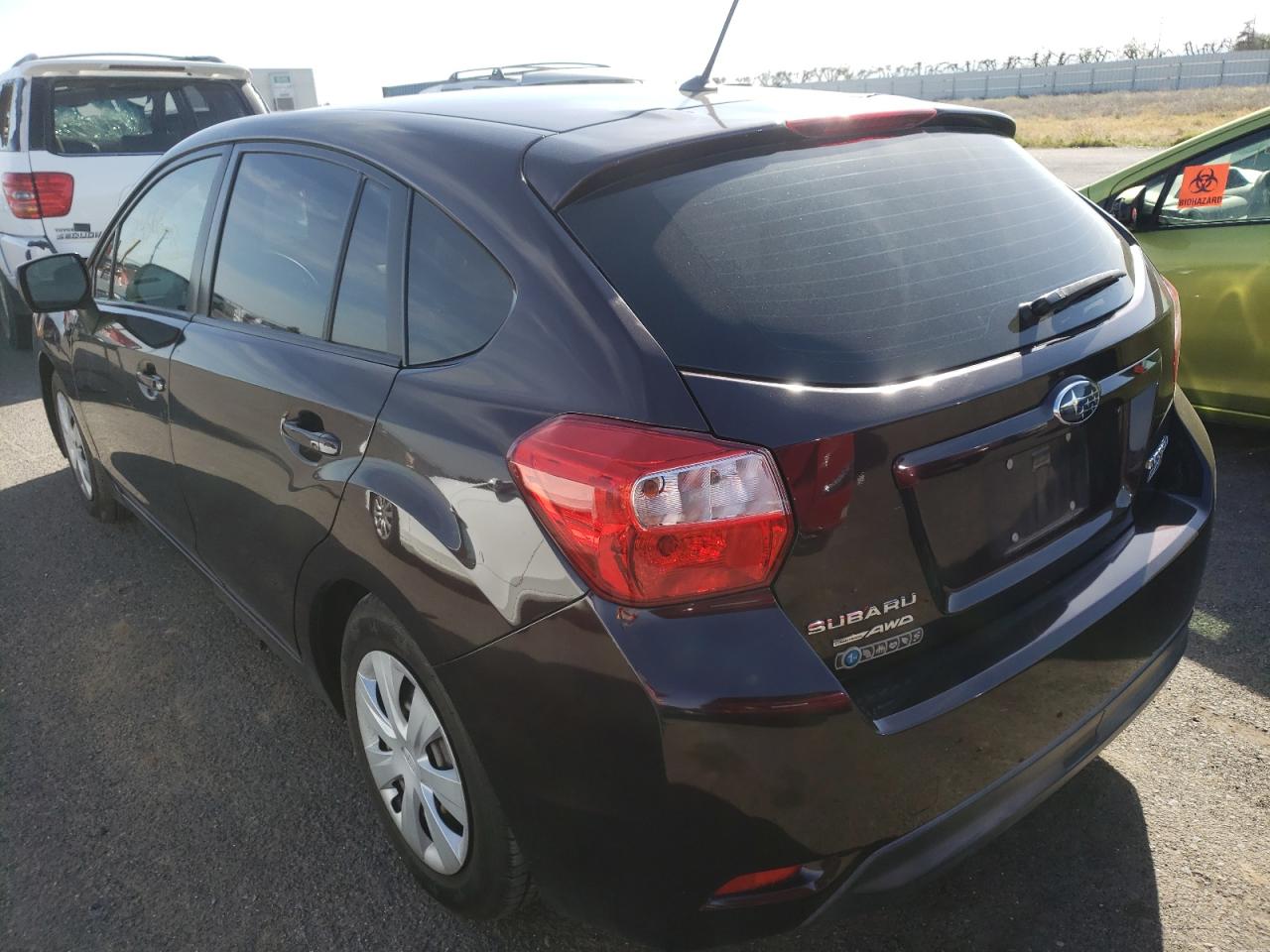 Photo 3 from auction – 2013 SUBARU IMPREZA with VIN JF1GPAA63DH819407