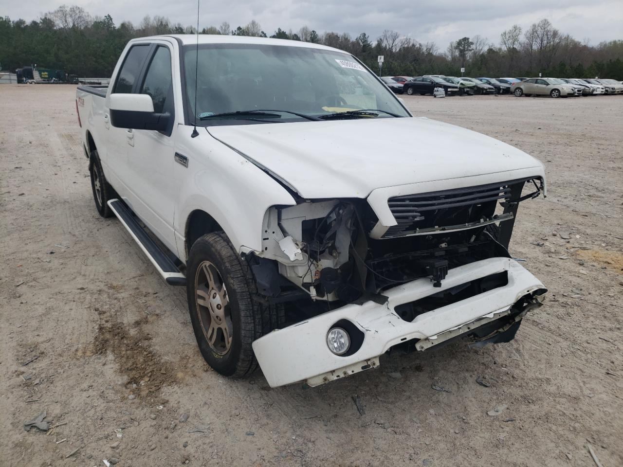 FORD F150 SUPER 2008 with VIN 1FTPW12508KE33734 - Photo from auction