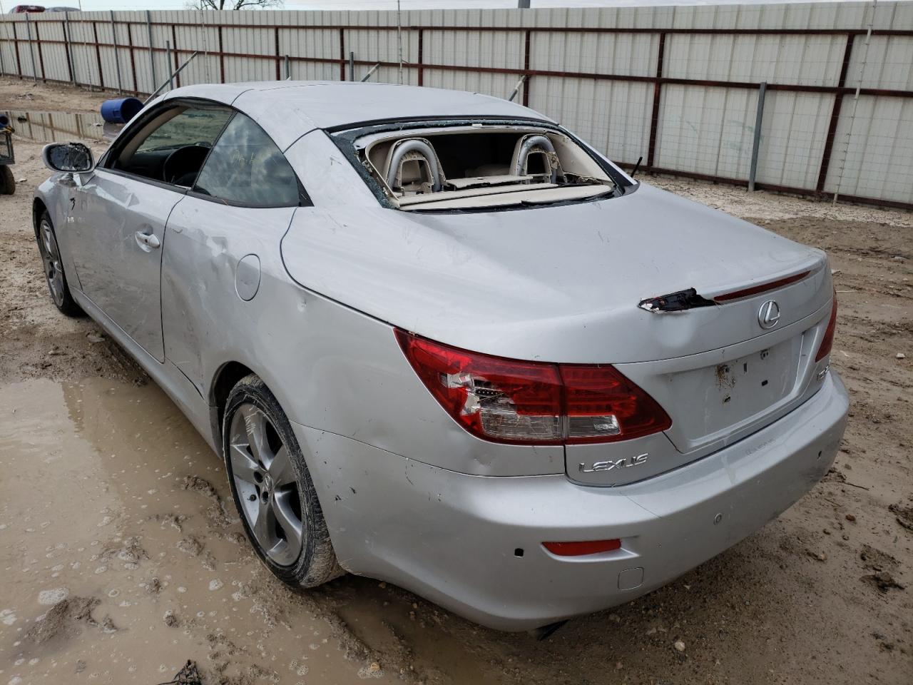 Photo 3 from auction – 2010 LEXUS IS 250 with VIN JTHFF2C26A2508964