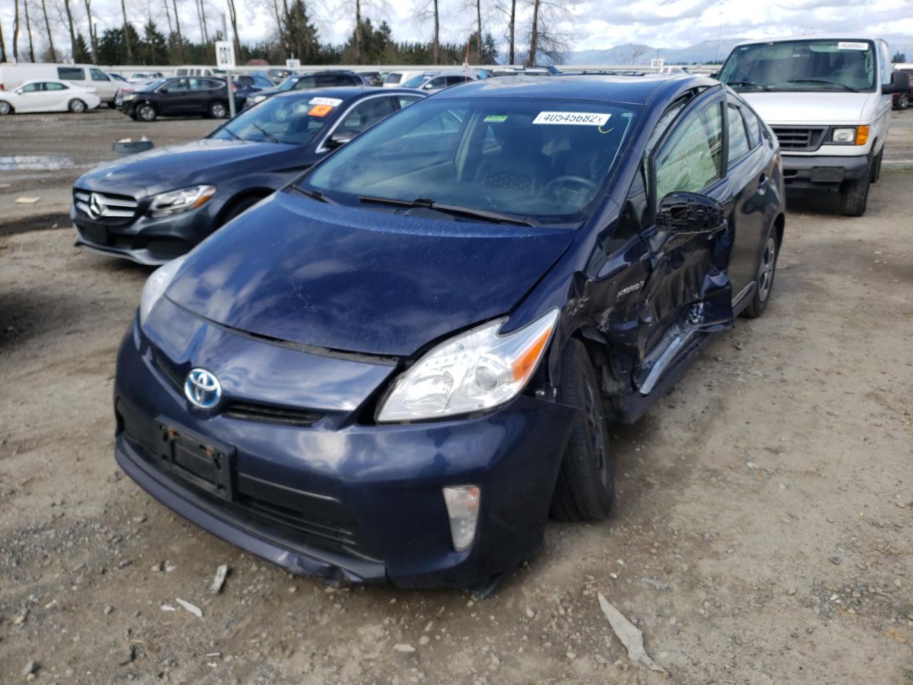 Photo 2 from auction – 2015 TOYOTA PRIUS with VIN JTDKN3DU2F1884440