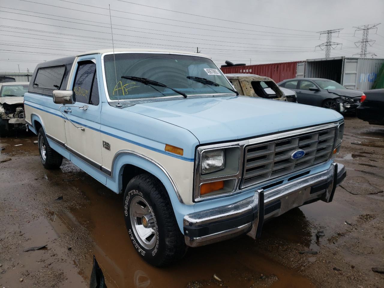 Photo 1 from auction – 1986 FORD F150 with VIN 1FTDF15N8GPA01506