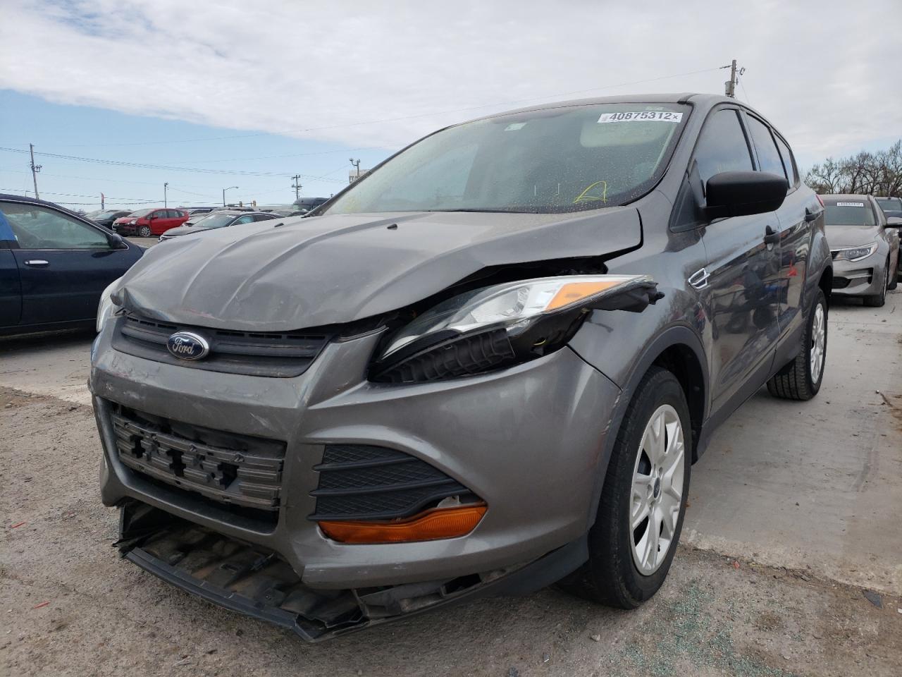 Photo 2 from auction – 2014 FORD ESCAPE S with VIN 1FMCU0F78EUA92668
