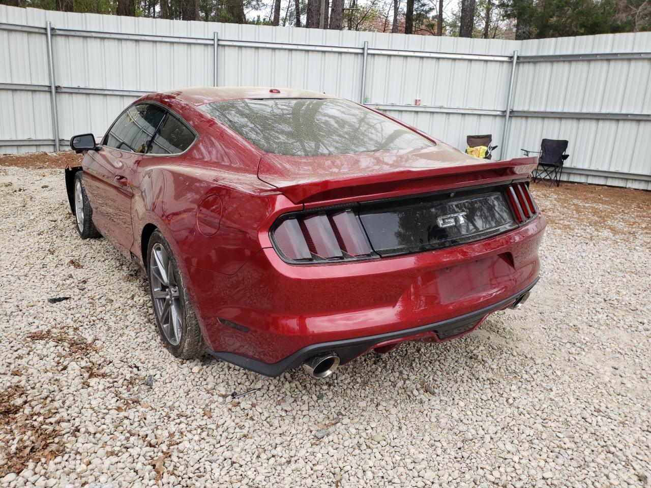 Photo 3 from auction – 2015 FORD MUSTANG GT with VIN 1FA6P8CFXF5366148