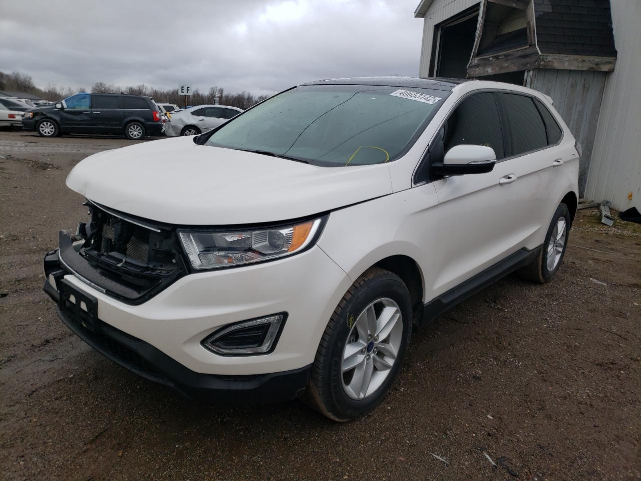 Photo 2 from auction – 2017 FORD EDGE SEL with VIN 2FMPK3J86HBB12838