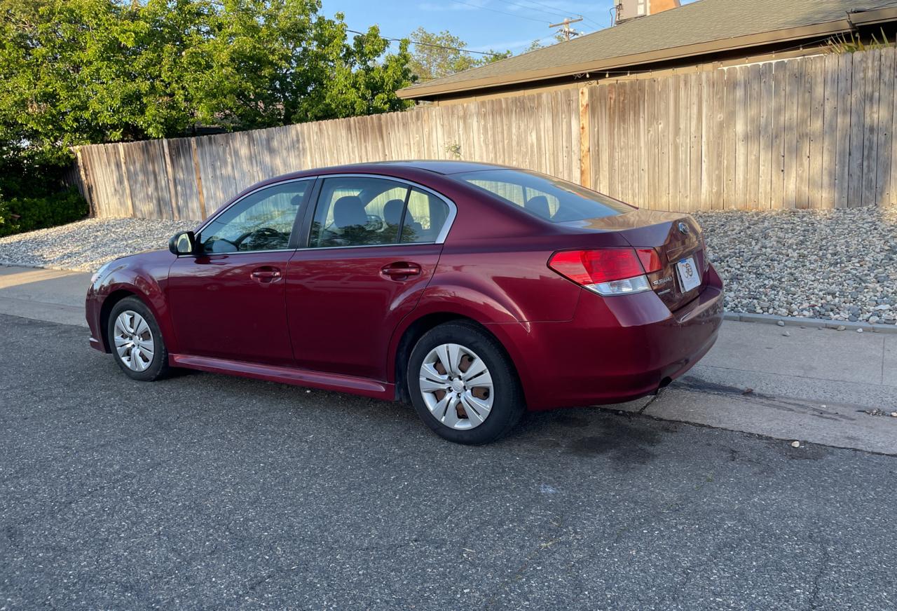 Photo 3 from auction – 2010 SUBARU LEGACY 2.5 with VIN 4S3BMBA6XA3229569