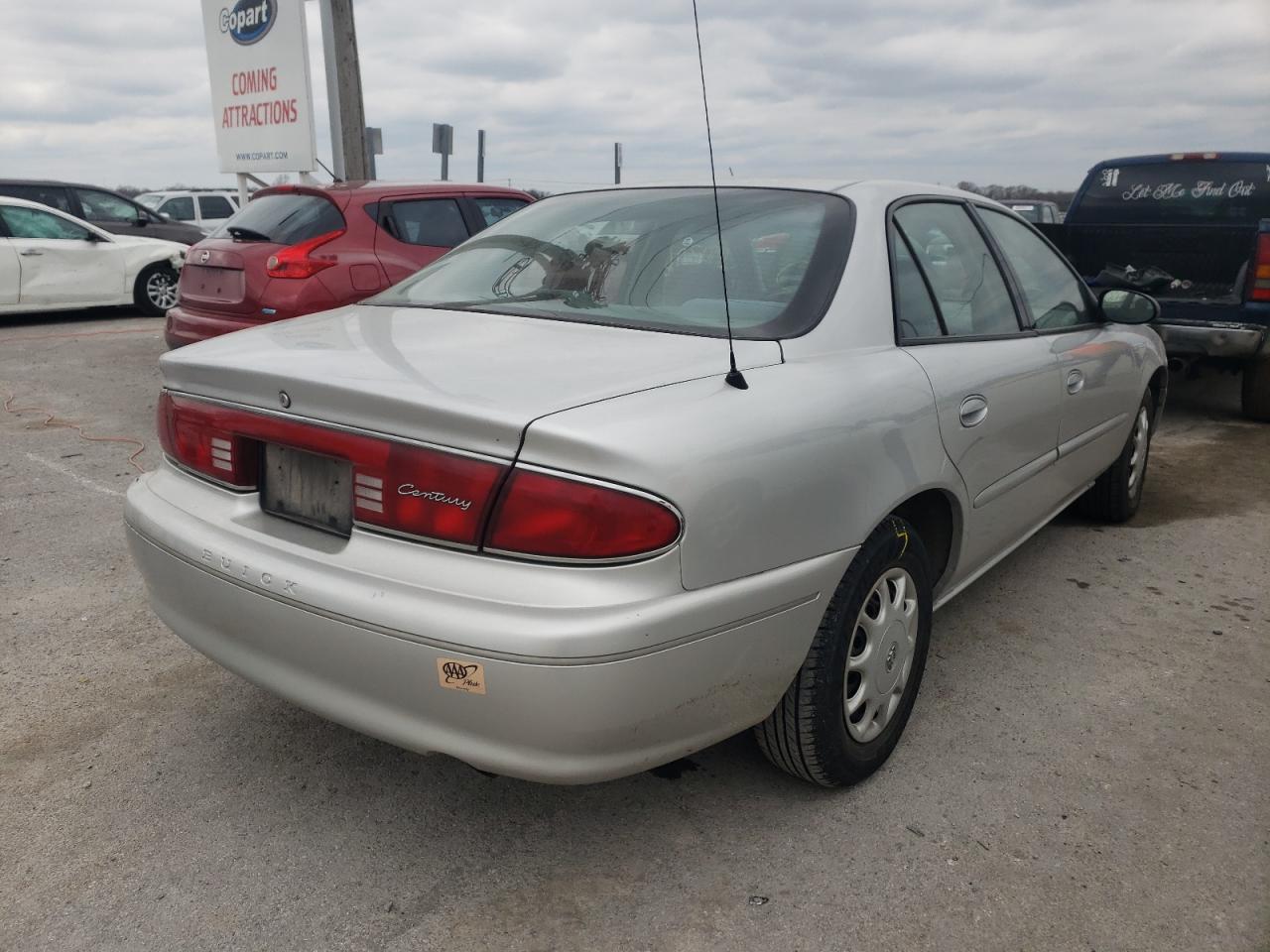 Photo 4 from auction – 2003 BUICK CENTURY CU with VIN 2G4WS52J431262888