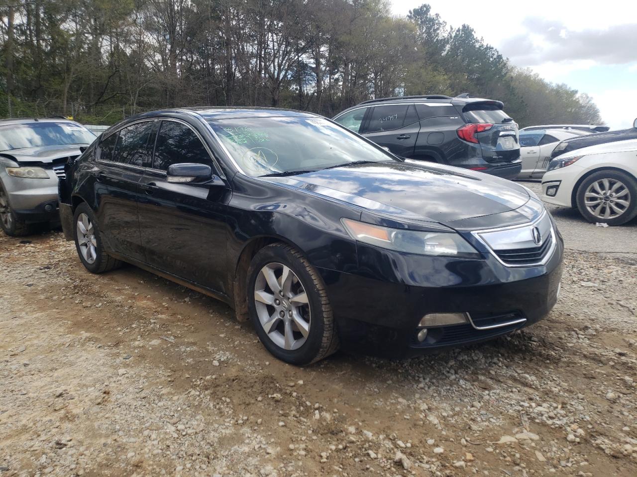 ACURA TL 2012 with VIN 19UUA8F50CA031796 - Photo from auction