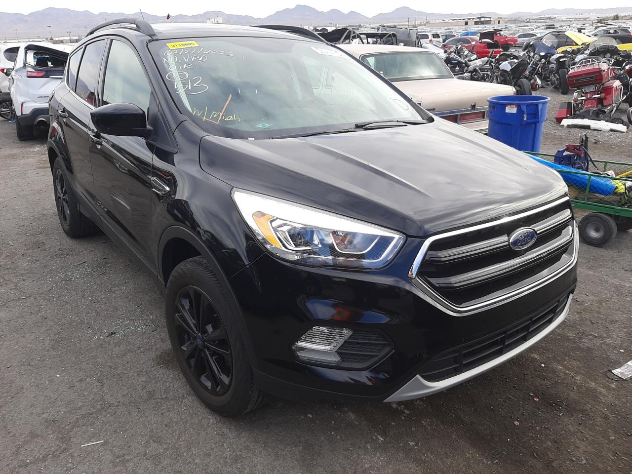 Photo 1 from auction – 2018 FORD ESCAPE SEL with VIN 1FMCU9HD8JUB86616