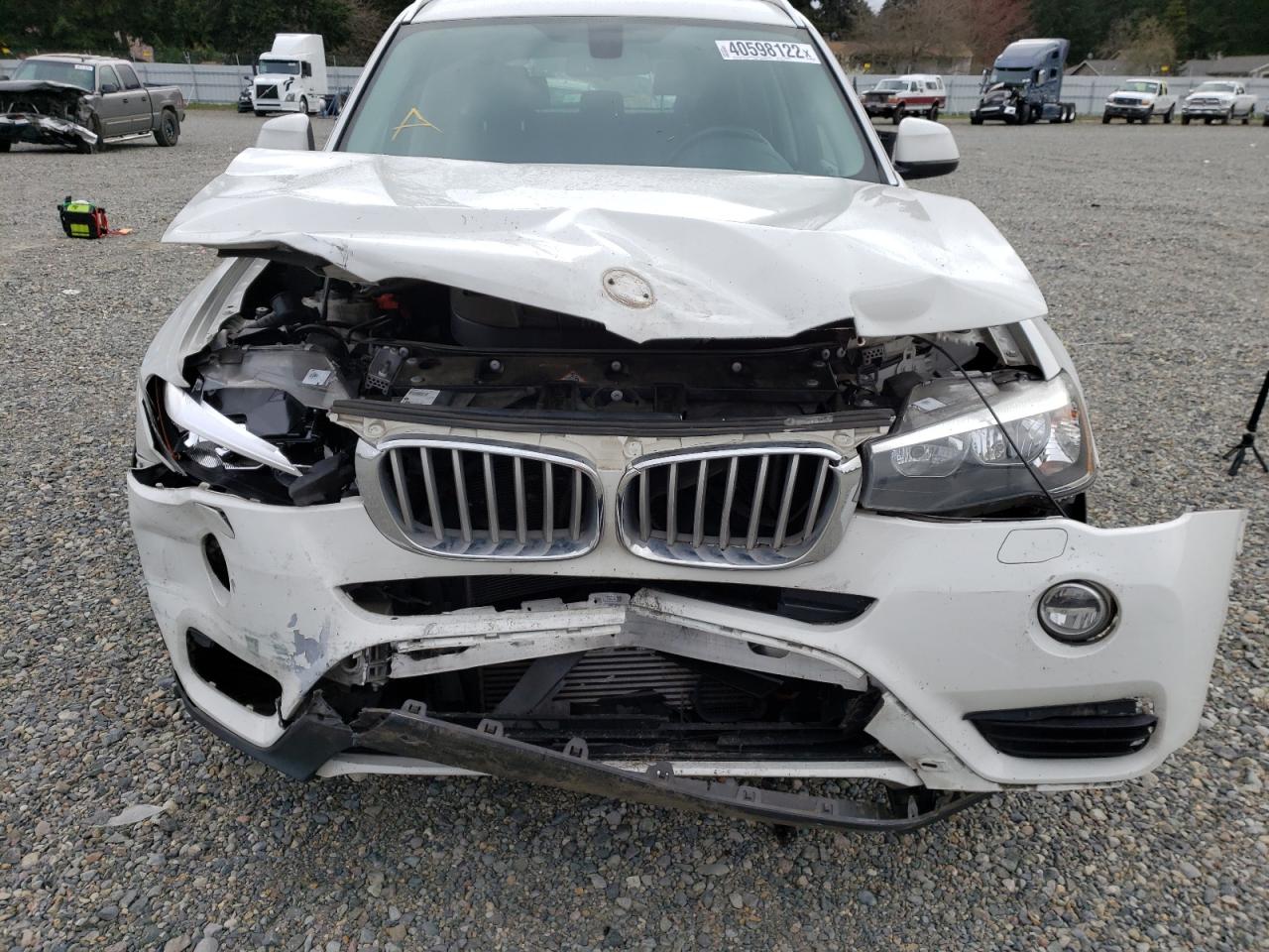 Photo 9 from auction – 2015 BMW X3 XDRIVE2 with VIN 5UXWY3C56F0N86643