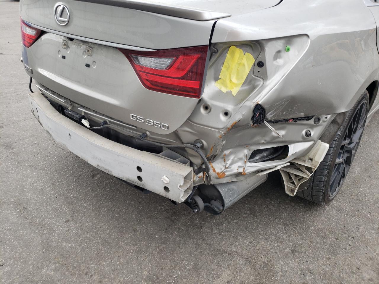 Photo 9 from auction – 2015 LEXUS GS 350 with VIN JTHBE1BL4FA015514
