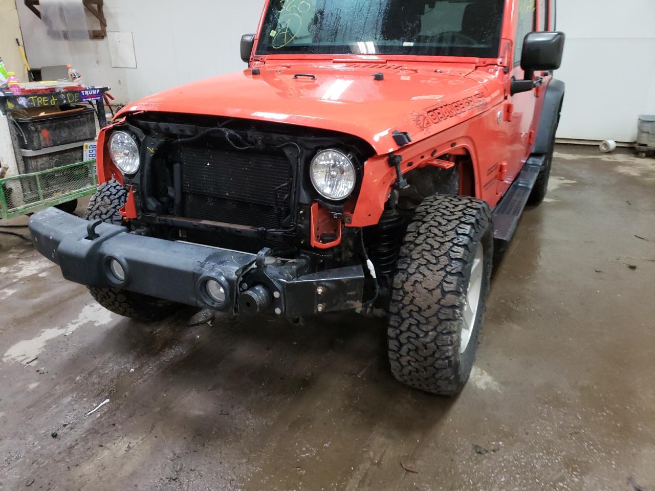 Photo 9 from auction – 2015 JEEP WRANGLER U with VIN 1C4HJWDG3FL587053