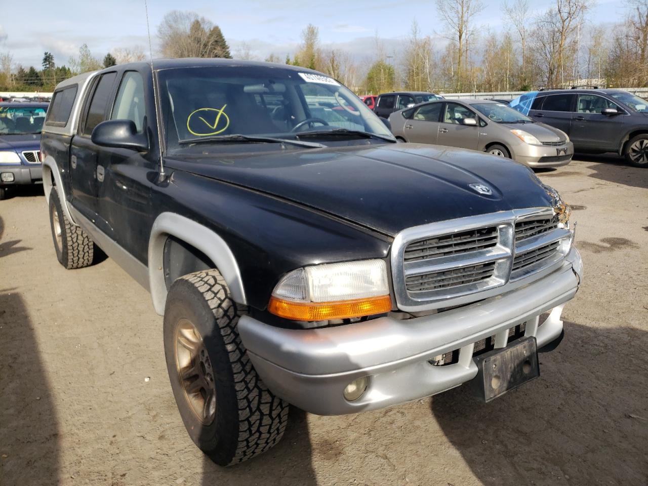 Photo 1 from auction – 2004 DODGE DAKOTA QUA with VIN 1D7HG48N44S618539