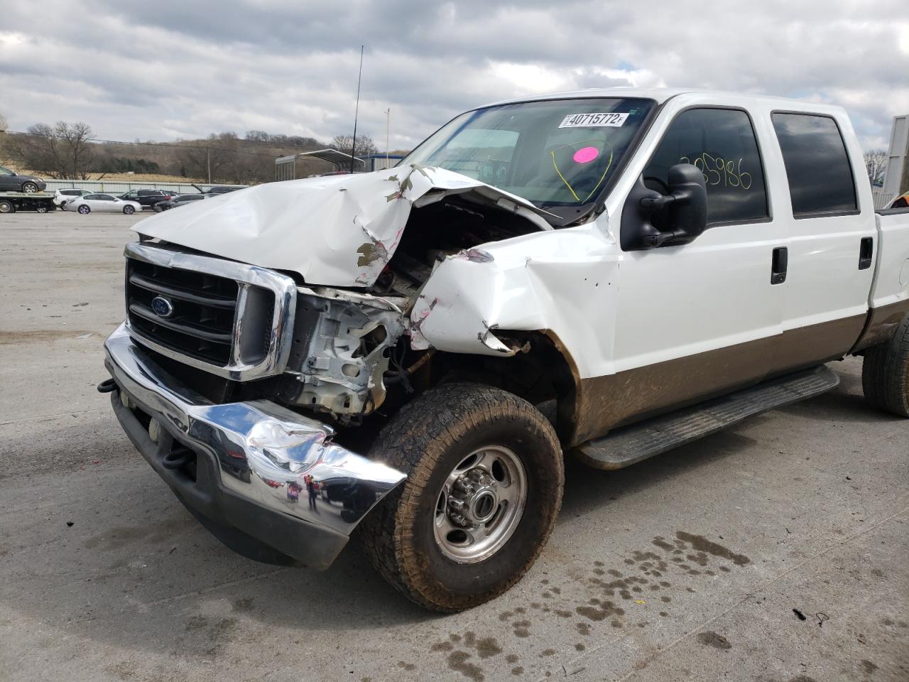 Photo 9 from auction – 2002 FORD F250 SUPER with VIN 1FTNW21F42ED46707