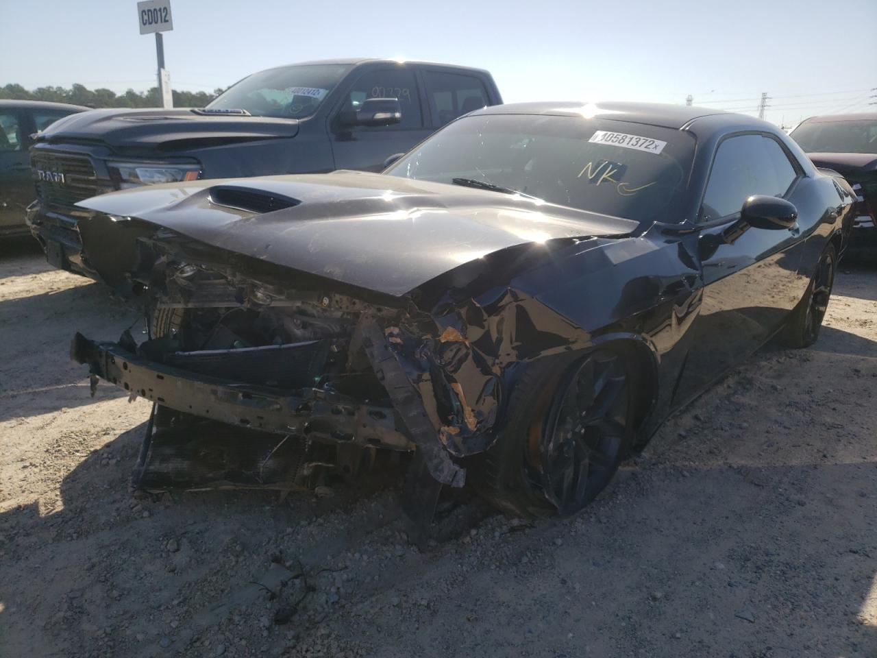 Photo 2 from auction – 2021 DODGE CHALLENGER with VIN 2C3CDZJG7MH615572