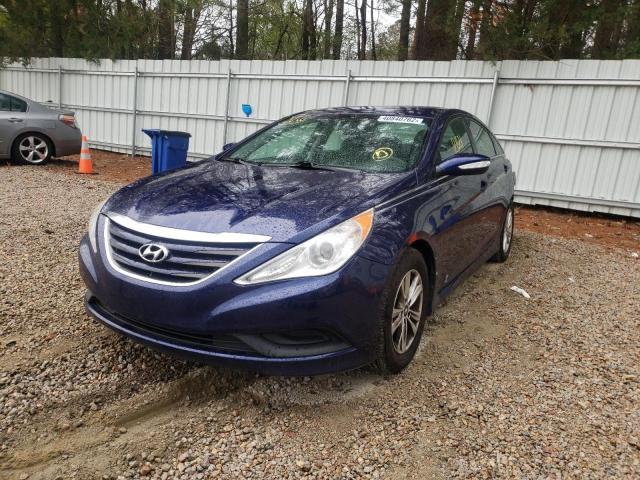 Photo 2 from auction – 2014 HYUNDAI SONATA GLS with VIN 5NPEB4ACXEH833797