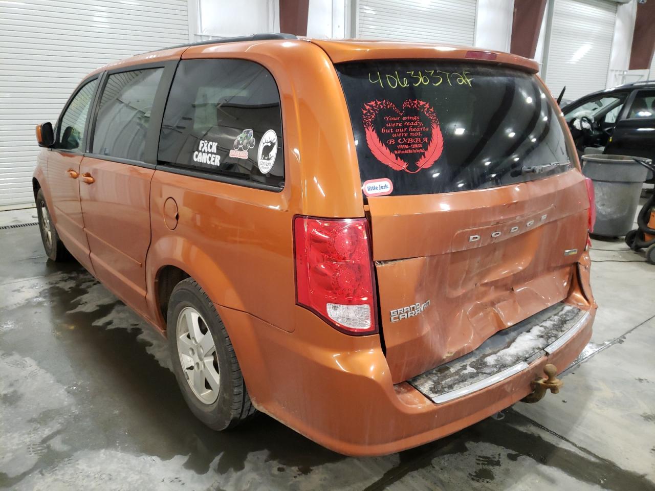Photo 3 from auction – 2011 DODGE GRAND CARA with VIN 2D4RN3DGXBR668837