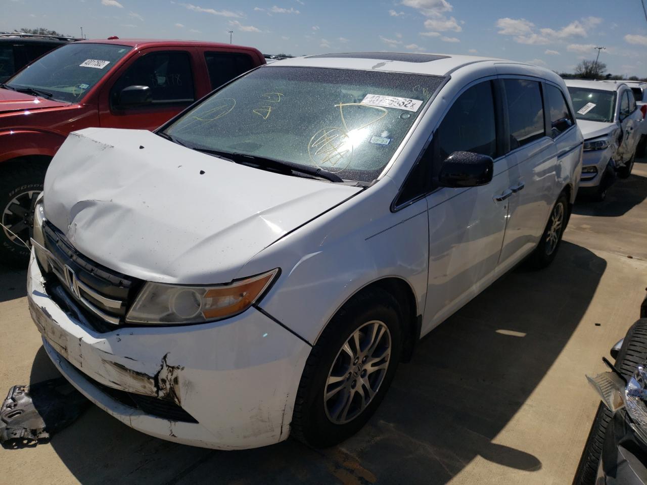 Photo 2 from auction – 2012 HONDA ODYSSEY EX with VIN 5FNRL5H60CB042596