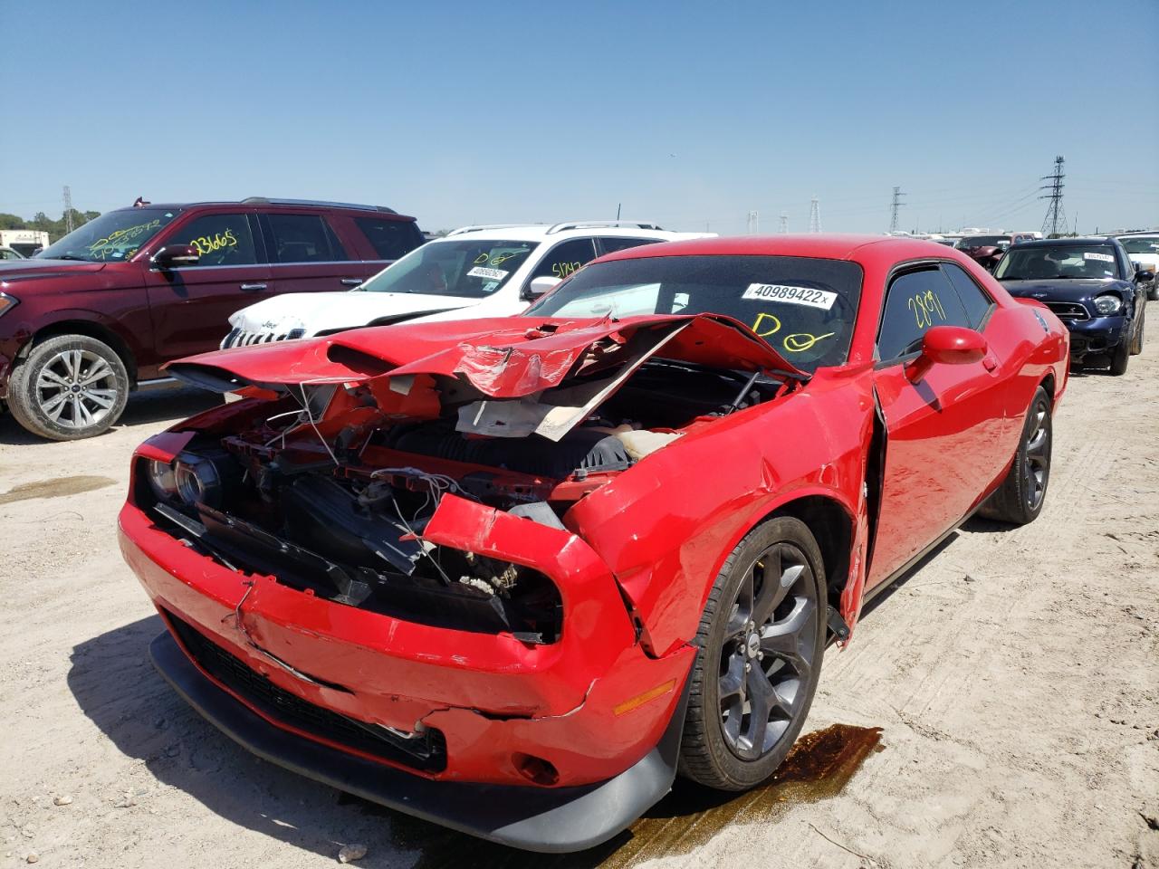 Photo 2 from auction – 2019 DODGE CHALLENGER with VIN 2C3CDZBTXKH524353