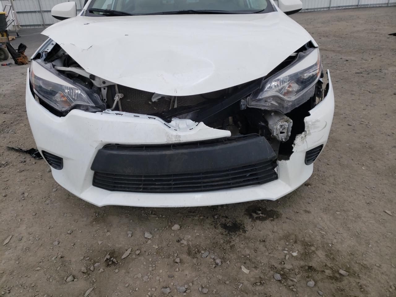 Photo 9 from auction – 2014 TOYOTA COROLLA L with VIN 5YFBURHE8EP148444