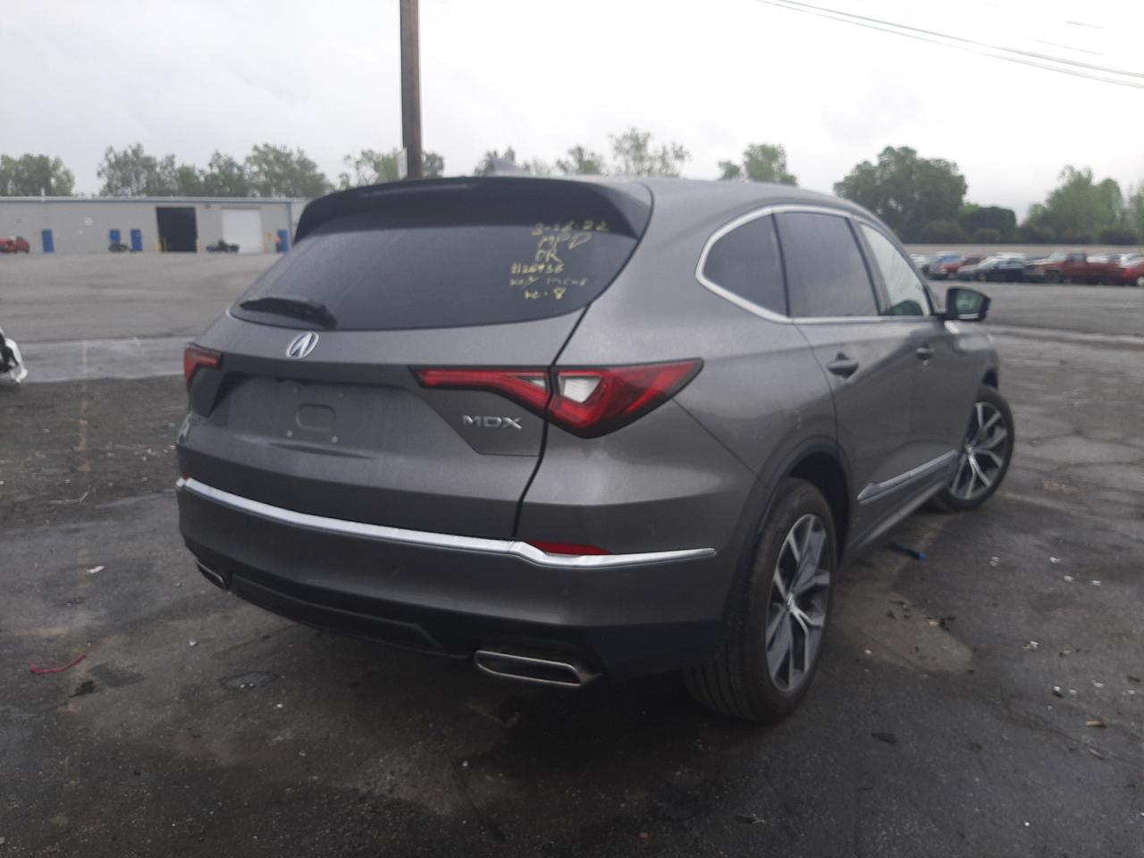 Photo 4 from auction – 2022 ACURA MDX TECHNO with VIN 5J8YD9H41NL001863