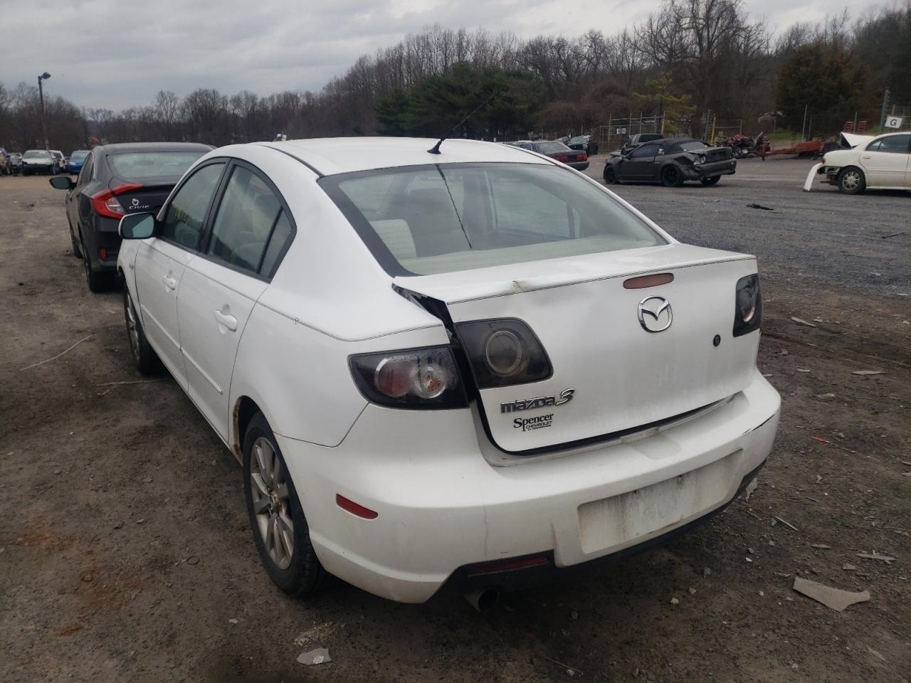 Photo 3 from auction – 2008 MAZDA 3 I with VIN JM1BK12G281835218