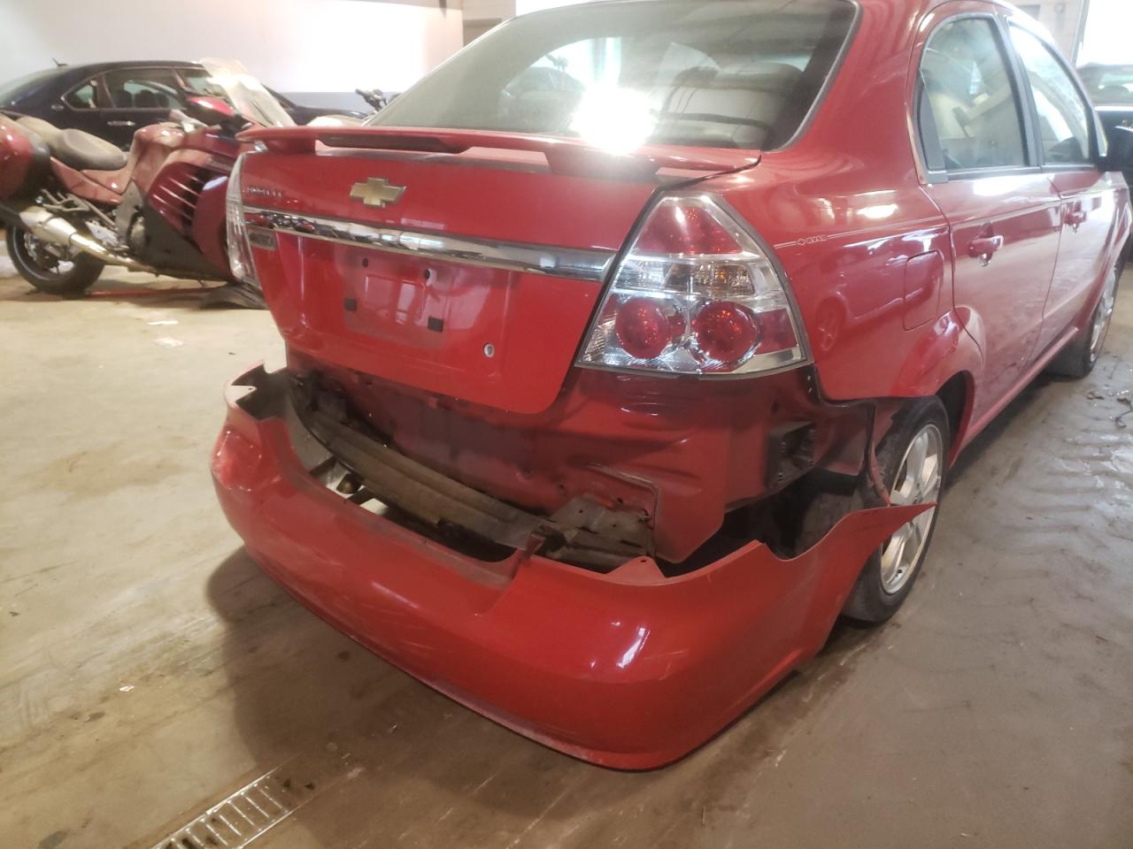 Photo 9 from auction – 2011 CHEVROLET AVEO LT with VIN KL1TG5DE9BB139439