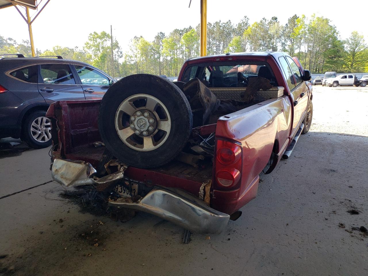 Photo 4 from auction – 2007 DODGE RAM 2500 S with VIN 3D7KR28C07G713887