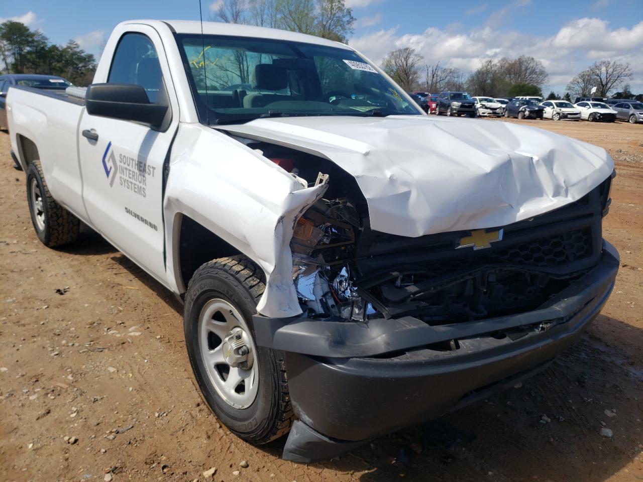 CHEVROLET silverado 2014 with VIN 1GCNCPEC9EZ412378 - Photo from auction