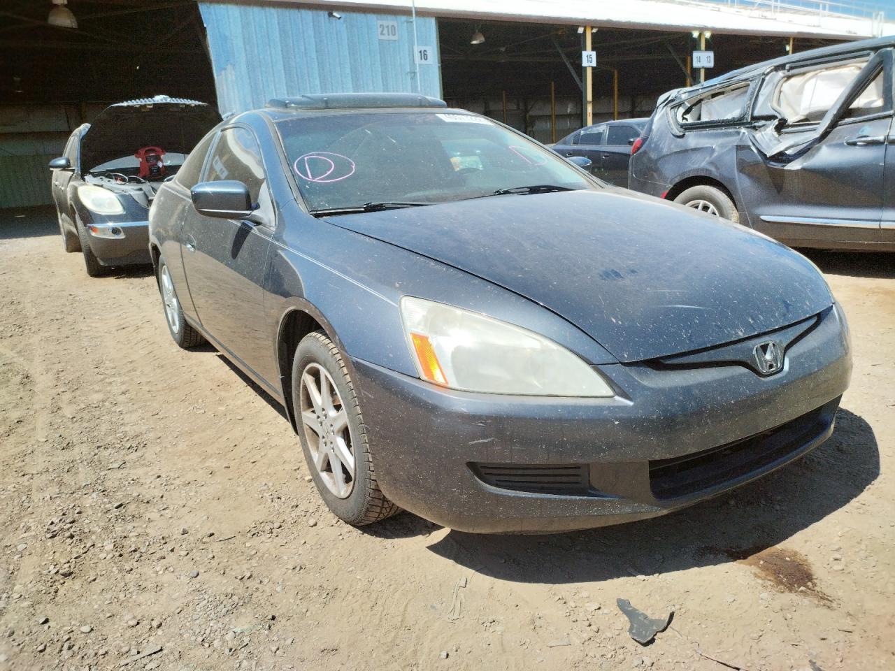 Photo 1 from auction – 2003 HONDA ACCORD EX with VIN 1HGCM82713A028206