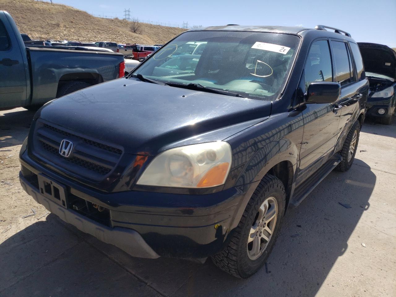 Photo 2 from auction – 2004 HONDA PILOT EXL with VIN 2HKYF18564H529632