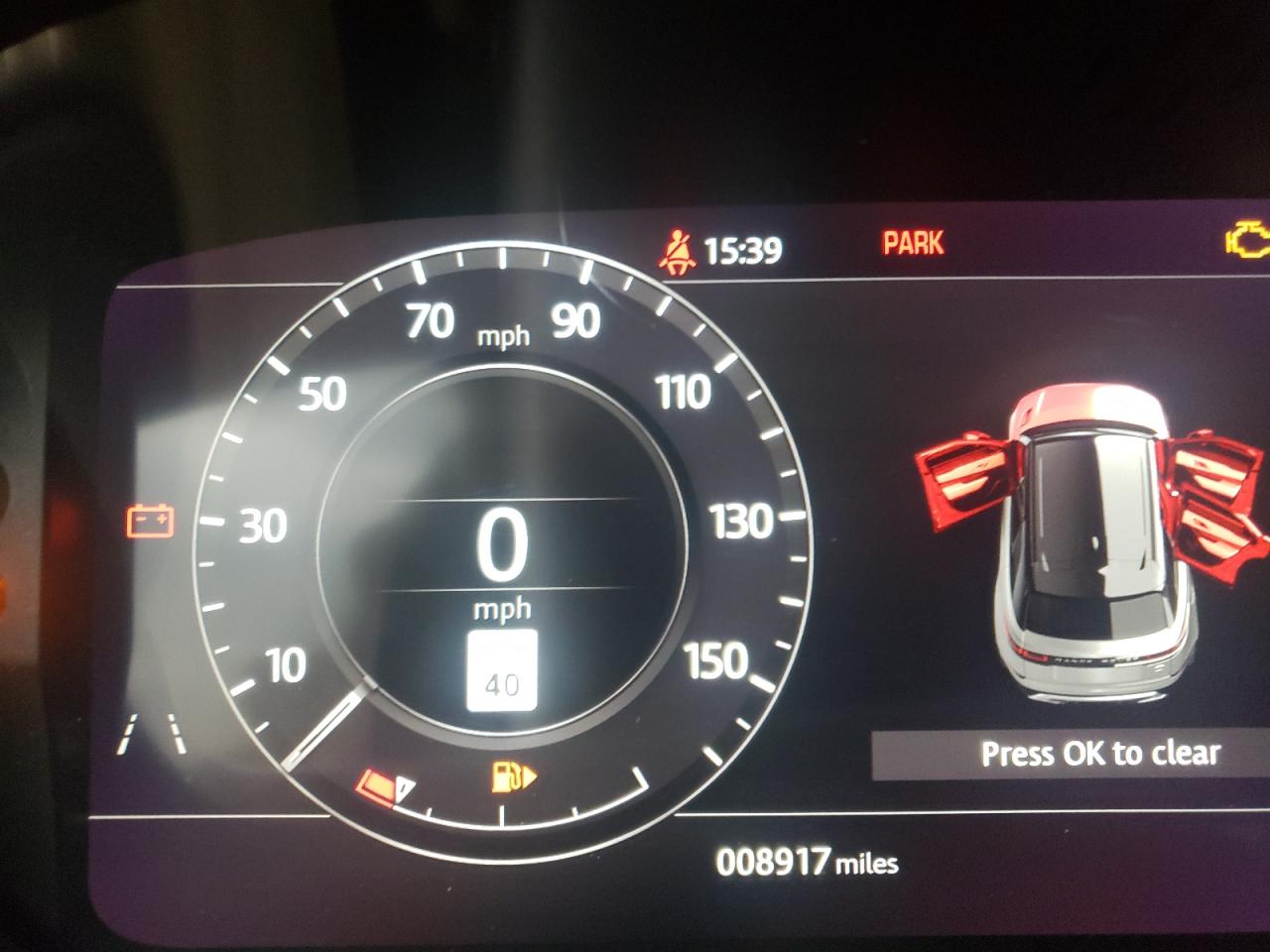 Photo 8 from auction – 2020 LAND ROVER RANGE ROVE with VIN SALYB2EX4LA265963