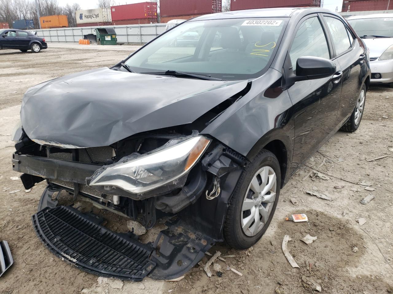 Photo 2 from auction – 2015 TOYOTA COROLLA L with VIN 2T1BURHE0FC368100