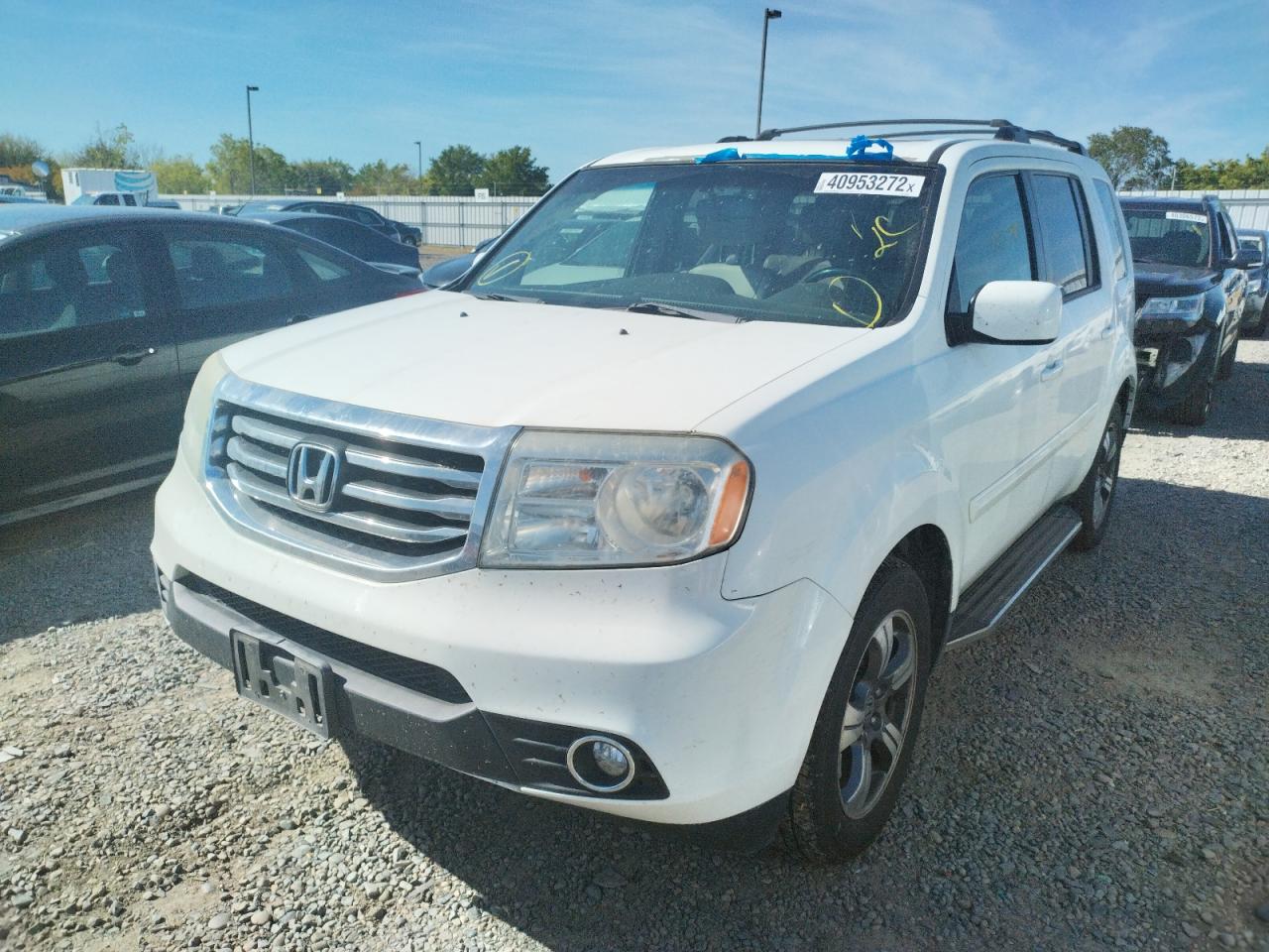 Foto 2 de la subasta – 2012 HONDA PILOT EXL con VIN 5FNYF4H51CB025553