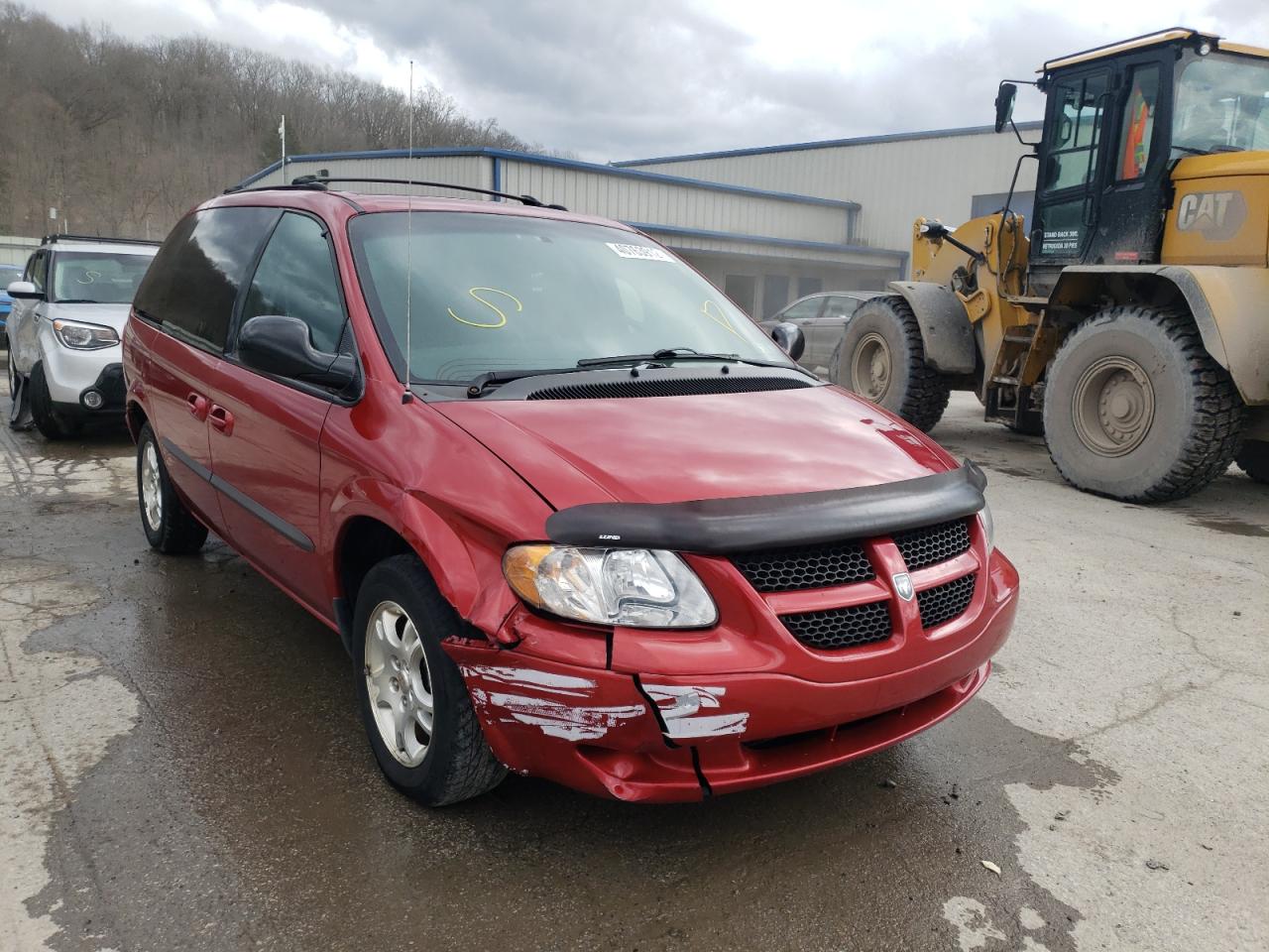 DODGE CARAVAN SX 2004 مع رقم تعريف المركبة 1D4GP45R24B510775 - صورة من المزاد