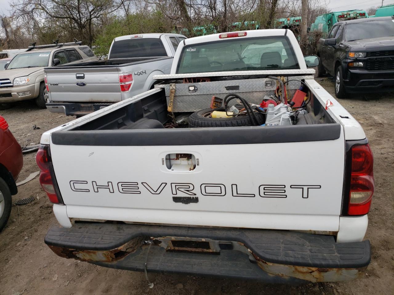 Photo 6 from auction – 2006 CHEVROLET SILVERADO with VIN 3GCEC14X56G251403