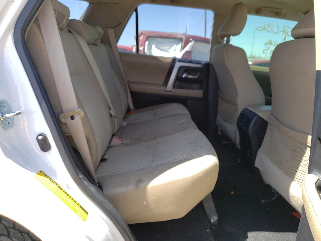 Photo 6 from auction – 2016 TOYOTA 4RUNNER SR with VIN JTEZU5JR4G5133505