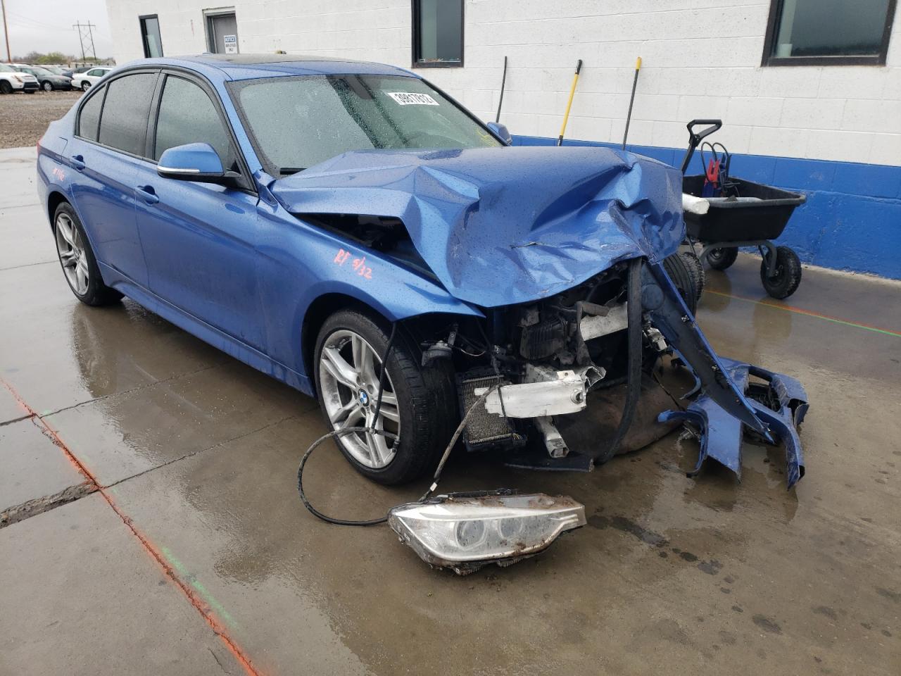 BMW 328 XI 2014 with VIN WBA3B3C54EJ981044 - Photo from auction