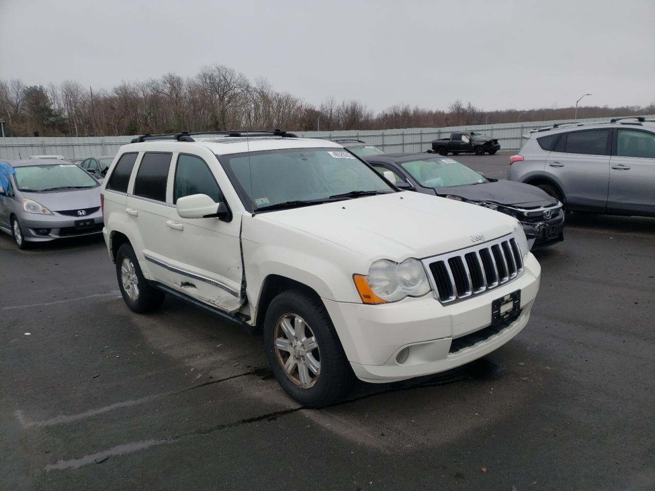 JEEP GRAND CHER 2008 with VIN 1J8HR58218C243752 - Photo from auction