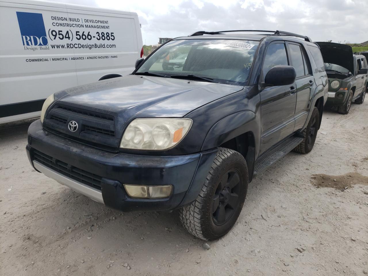 Photo 2 from auction – 2004 TOYOTA 4RUNNER SR with VIN JTEZU14R740038689