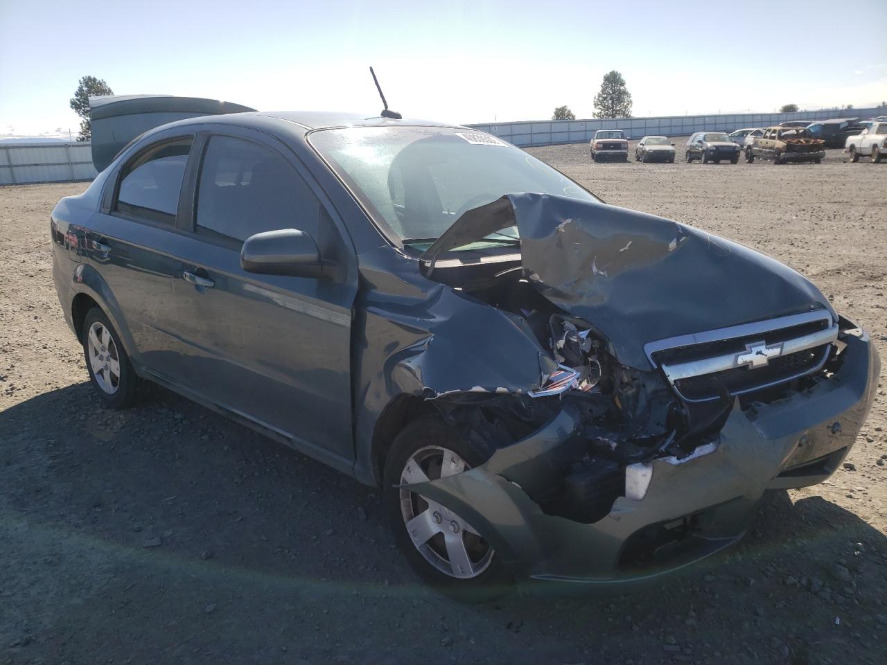 CHEVROLET AVEO LS 2011 with VIN KL1TD5DE1BB163128 - Photo from auction