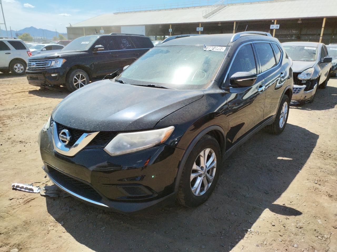 Photo 2 from auction – 2015 NISSAN ROGUE S with VIN KNMAT2MT3FP553558