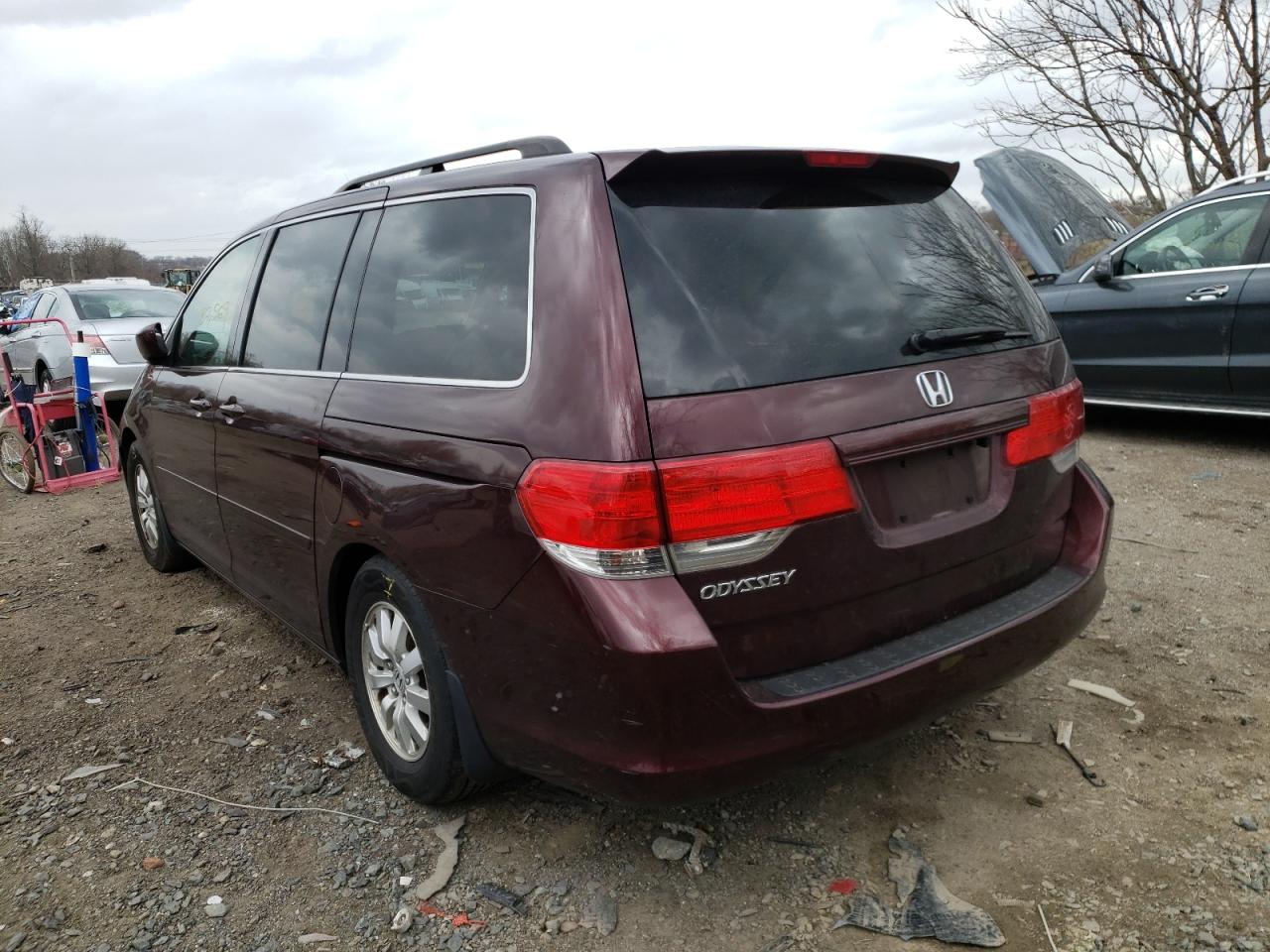 Photo 3 from auction – 2009 HONDA ODYSSEY EX with VIN 5FNRL38469B405673