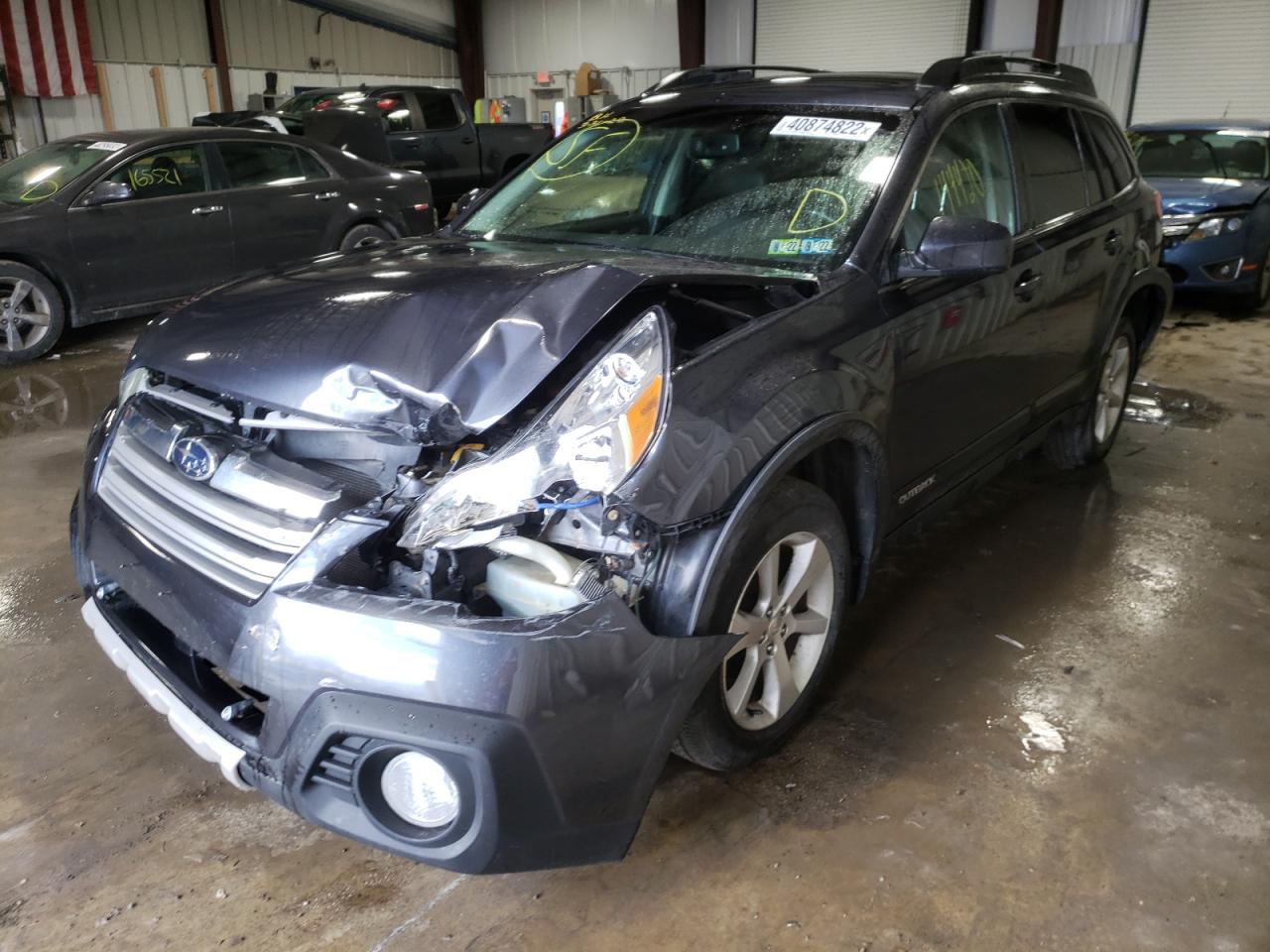 Photo 2 from auction – 2013 SUBARU OUTBACK 2. with VIN 4S4BRCLC7D3306585
