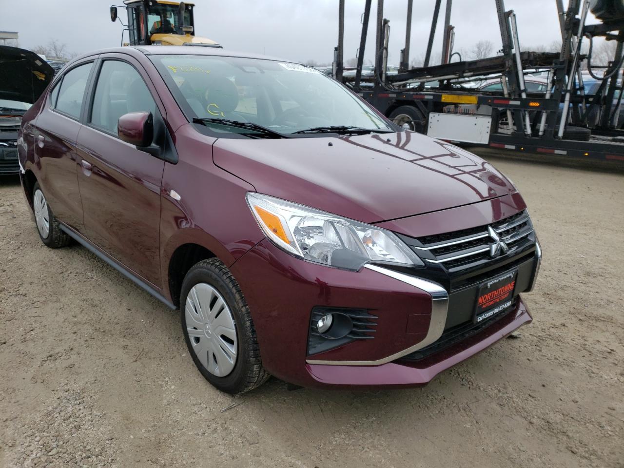 Photo 1 from auction – 2022 MITSUBISHI MIRAGE with VIN ML32FUFJ8NHF02896